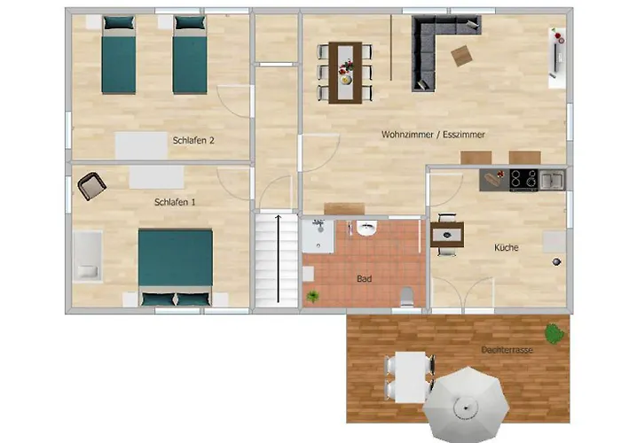 公寓 Licher 温特贝格